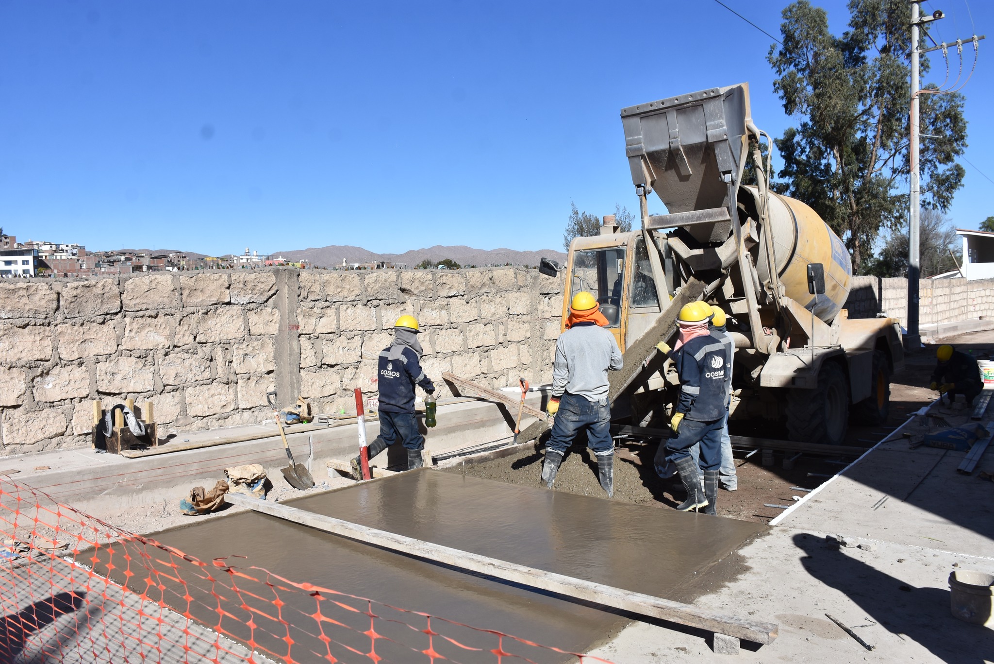 CONTINÚA EL AVANCE EN OBRA DE MEJORAMIENTO VIAL DEL PASAJE TASAHUAYO